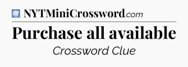 Purchase all available Puzzle Page Crossword Clue
