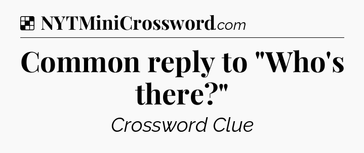 Solution: Common reply to 