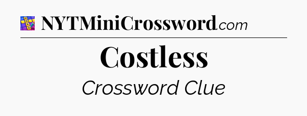 Costless Codycross