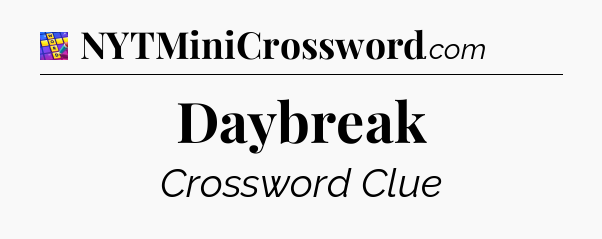 Daybreak Codycross