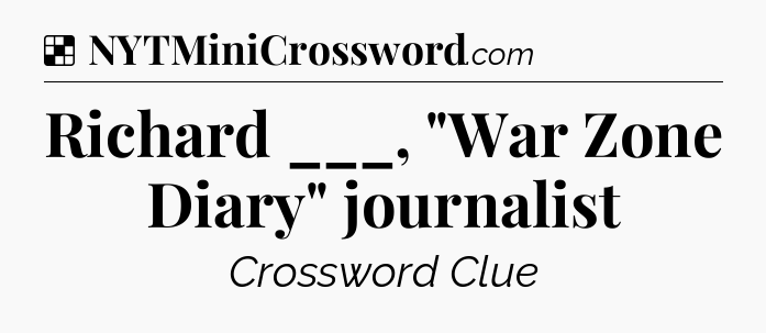 Solution: Richard ___, 