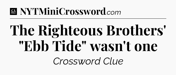 The Righteous Brothers' 