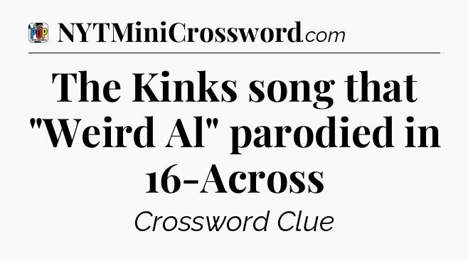 The Kinks song that 
