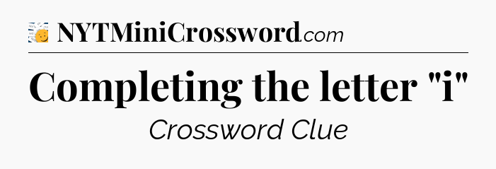 Completing the letter 