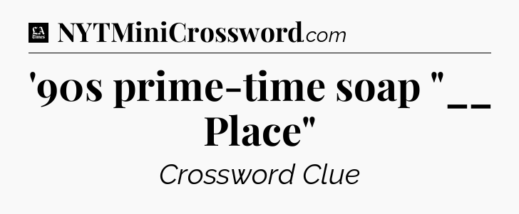 '90s prime-time soap 