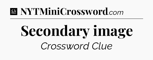Secondary image - LA Times Crossword