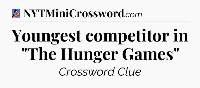 Youngest competitor in 