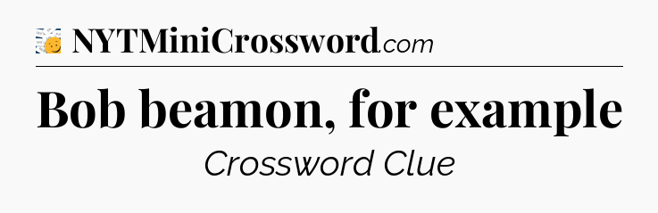 Bob beamon, for example - 7 Little Words