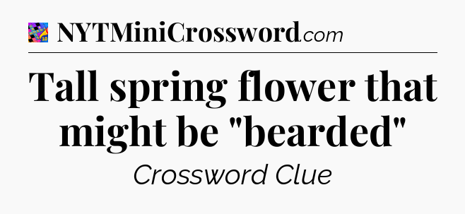 Tall spring flower that might be 