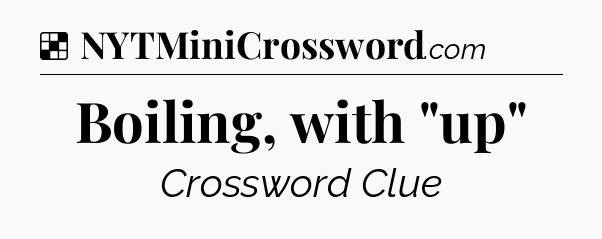 Solution: Boiling, with 