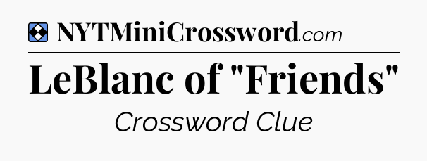Solution: LeBlanc of 