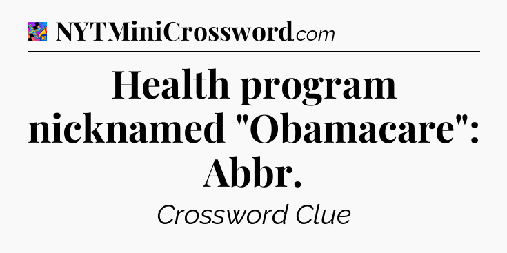 Health program nicknamed 