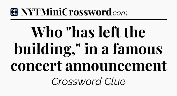 Solution: Who 