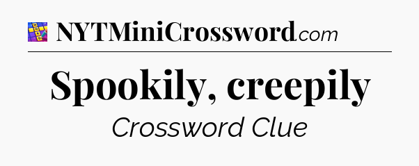 Spookily, creepily Codycross