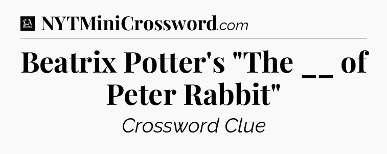 Beatrix Potter's 