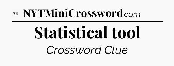 Statistical tool - WSJ Crossword