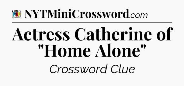 Actress Catherine of 