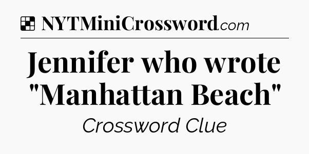 Solution: Jennifer who wrote 