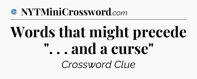 Words that might precede 