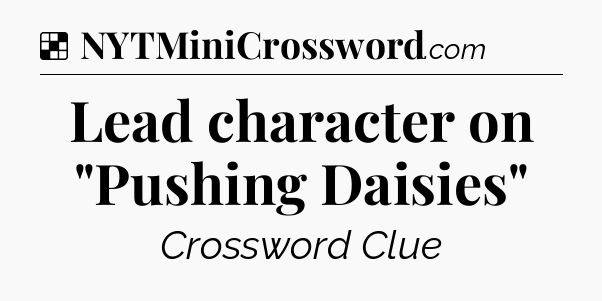 Solution: Lead character on 