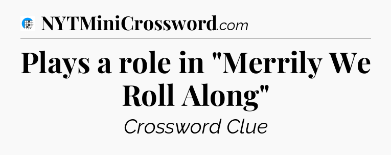 Plays a role in 