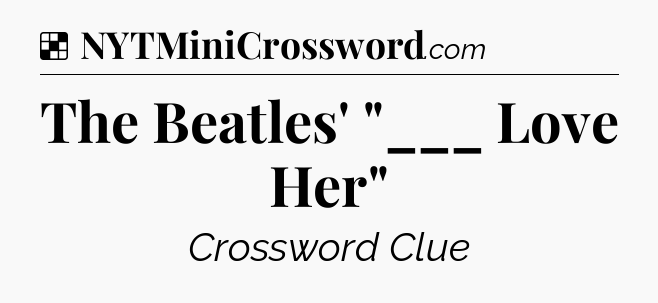 Solution: The Beatles' 