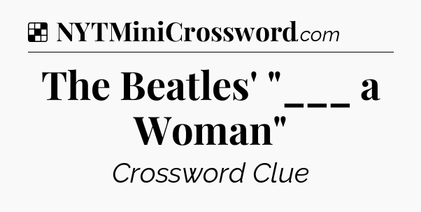 Solution: The Beatles' 