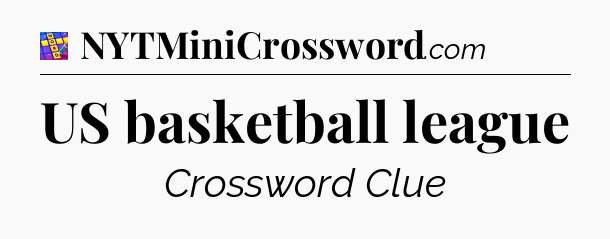US basketball league Codycross