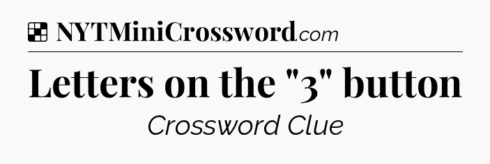 Solution: Letters on the 