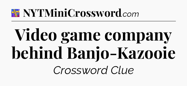 Video game company behind Banjo-Kazooie Codycross