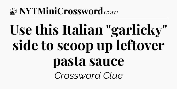 Use this Italian 