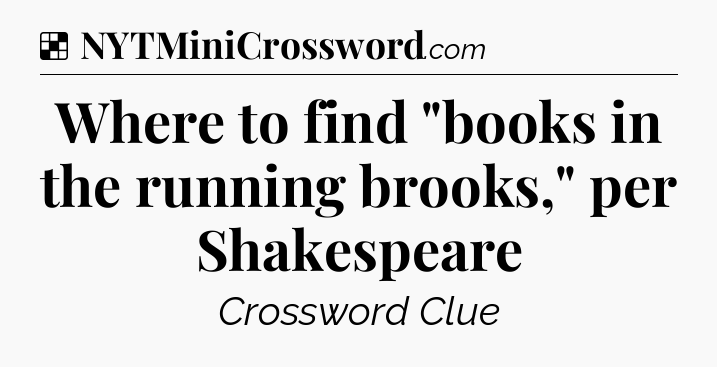 Solution: Where to find 