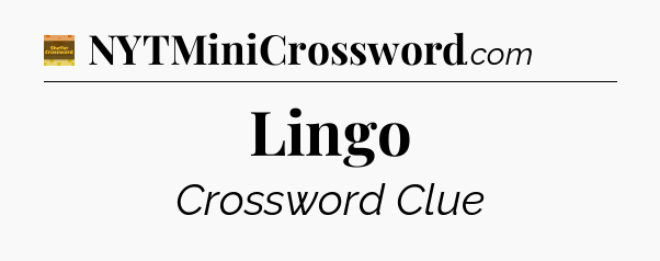 Lingo - Eugene Sheffer Crossword