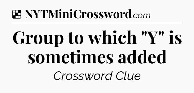 Solution: Group to which 