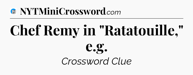 Chef Remy in 