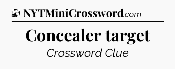 Concealer target - Daily Themed Classic Crossword