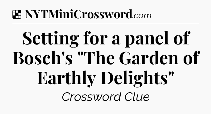 Solution: Setting for a panel of Bosch's 