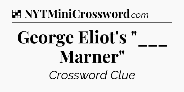 Solution: George Eliot's 