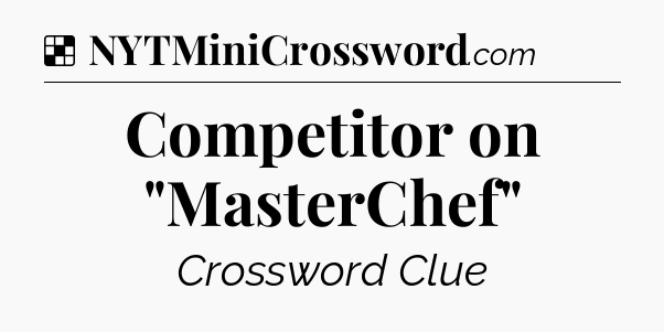 Solution: Competitor on 