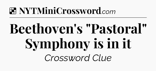 Solution: Beethoven's 