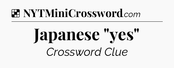 Solution: Japanese 