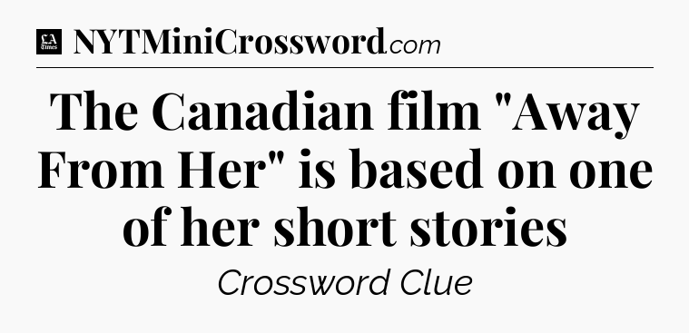 The Canadian film 