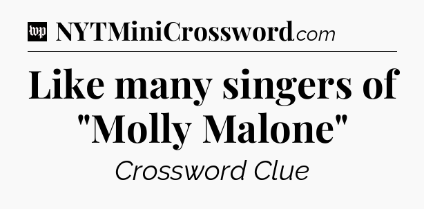 Like many singers of 