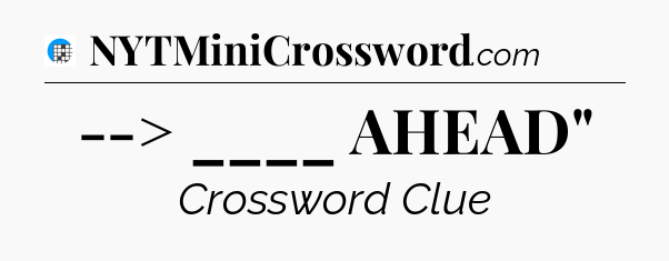 --> ____ AHEAD