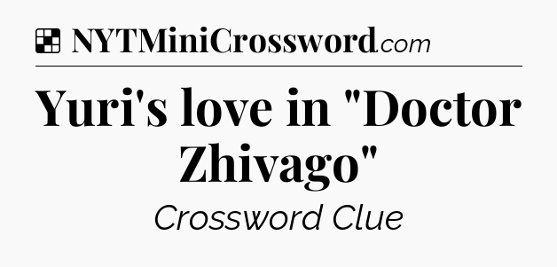 Solution: Yuri's love in 