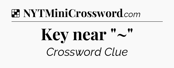 Solution: Key near 