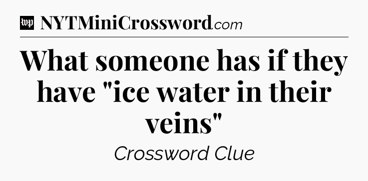 What someone has if they have 