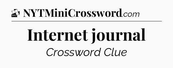 Internet journal - Daily Themed Classic Crossword