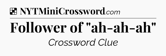 Solution: Follower of 