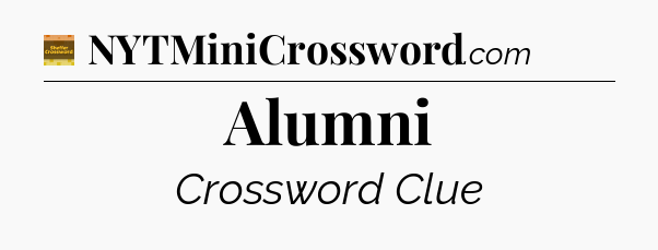 Alumni - Eugene Sheffer Crossword